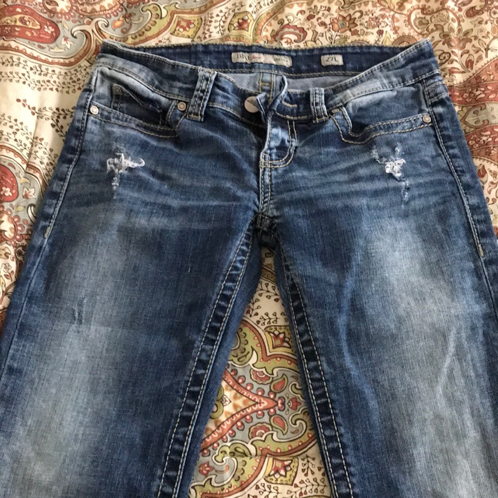 Distressed BKE jeans